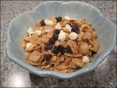 cereal with chocolate