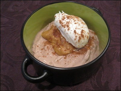 mock chocolate mousse