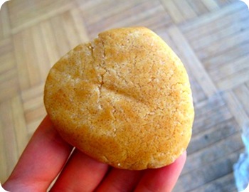 2-Ingredient Peanut Butter Cookie {Dough}