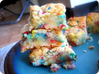 Original Cake Batter Blondies