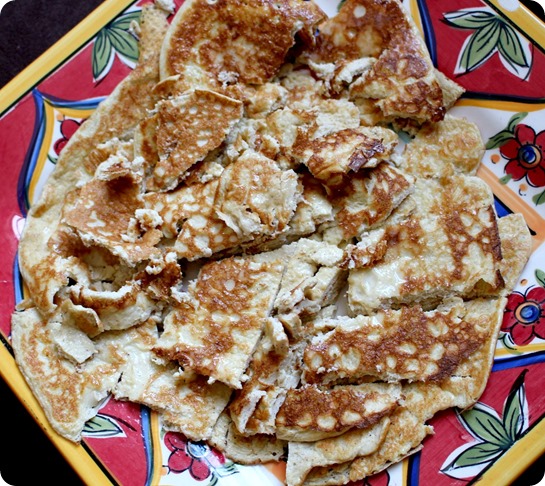 Low Carb / Grain Free "Pancrepes"