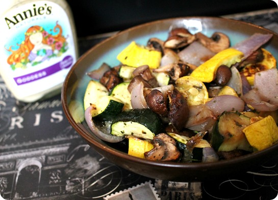 roasted veggie bowl