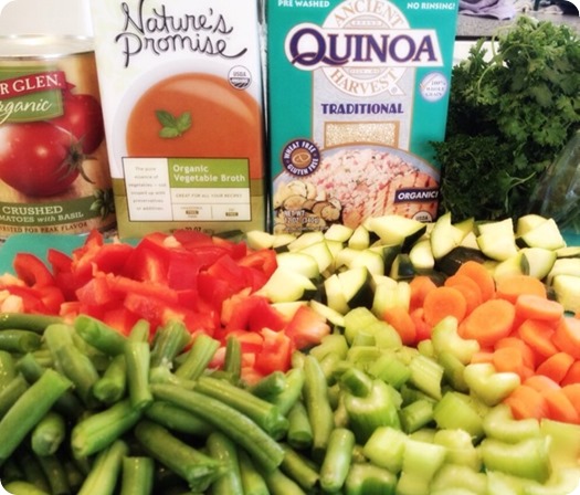 Kale and Quinoa Minestrone