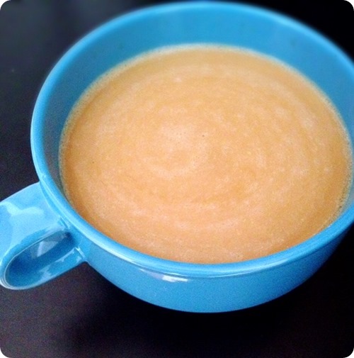 homemade pumpkin spice latte