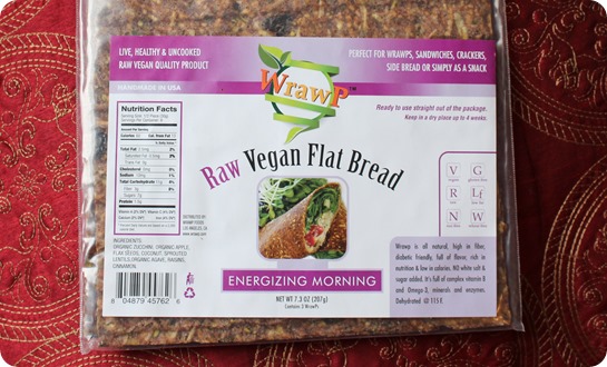 Wrawp Raw Vegan Flat Bread