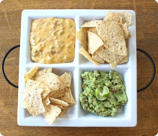Chili Con Queso and Guacamole // Tostitos