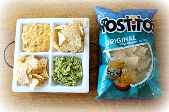 Chili Con Queso and Guacamole // Tostitos