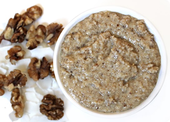 Homemade Coconut Walnut Butter