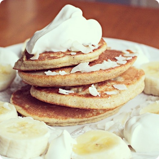 Snickerdoodle Almond Flour Pancakes