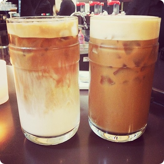 Nespresso Latte and Cappuccino