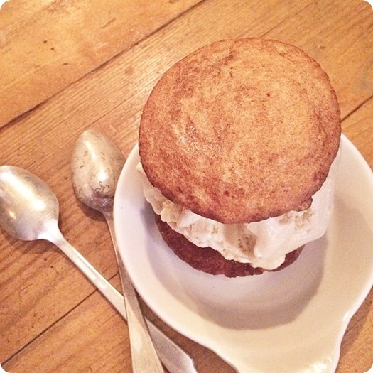 Snickerdoodle Ice Cream Sandwich 