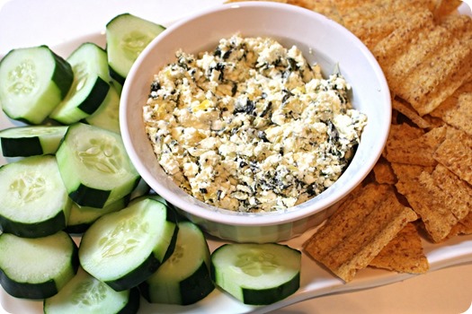 SUNCHIPS Multigrain Snacks with Garlic Feta Dip