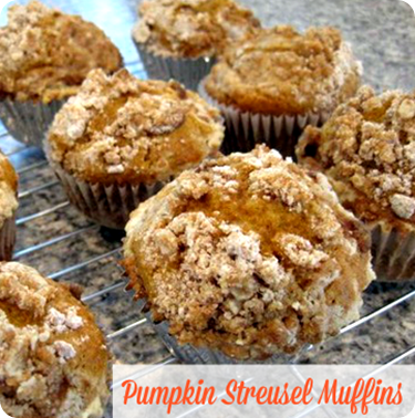 Pumpkin Streusel Muffins