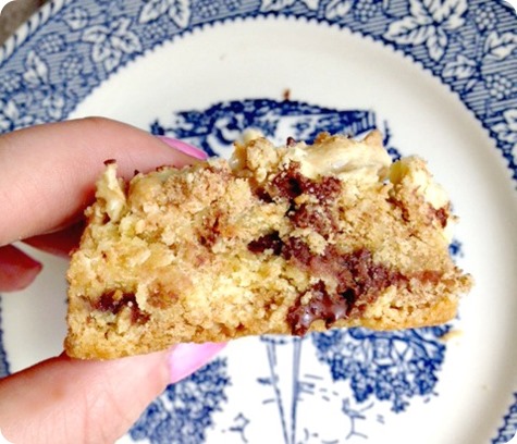 Peanut Butter S'mores Cake Batter Blondies