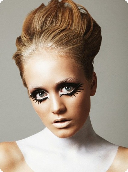 Twiggy halloween makeup Twiggy halloween makeup
