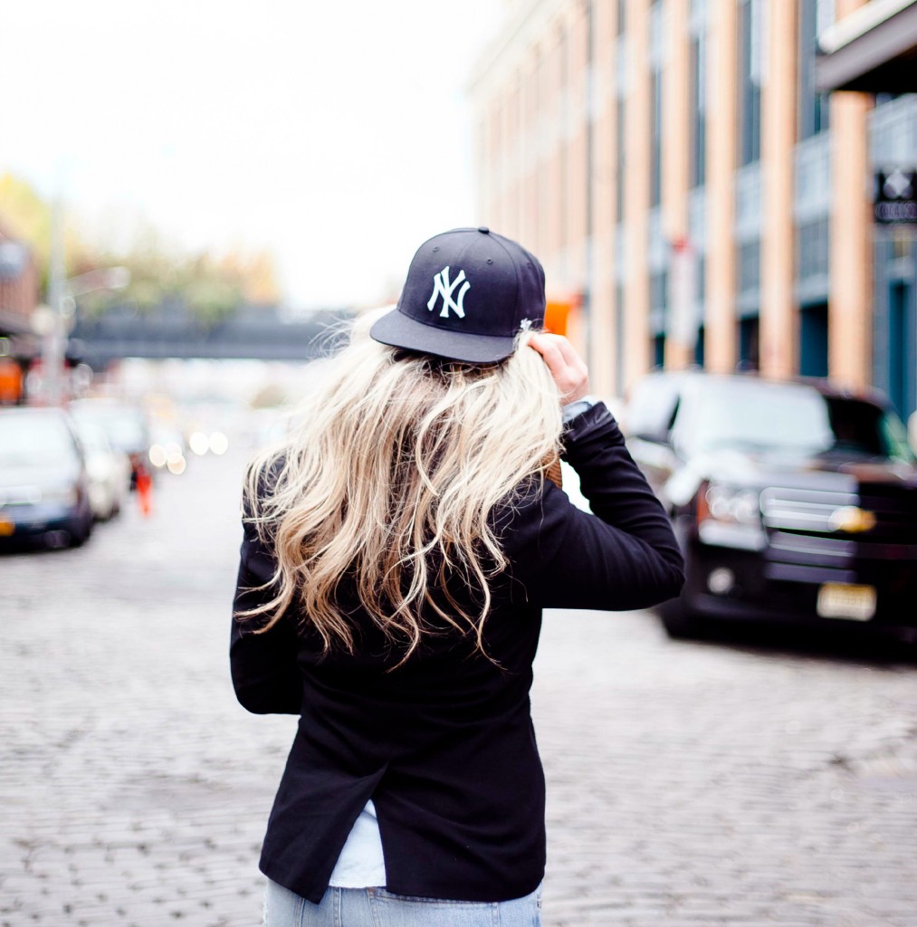 NY Yankees snapback || girlmeetslife.com || gracie gordon