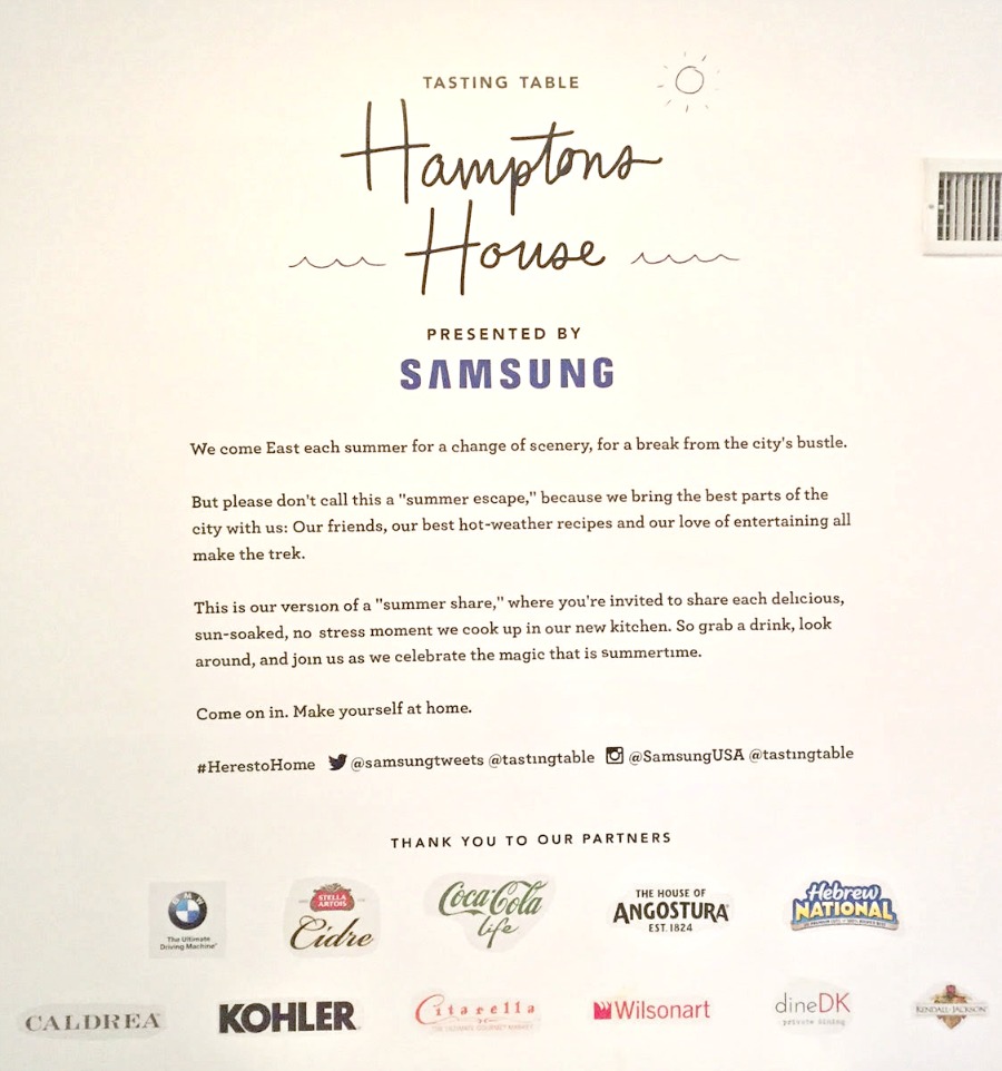 Tasting Table Hamptons House